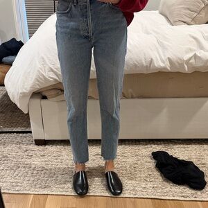 Agolde Blue Ankle Jeans